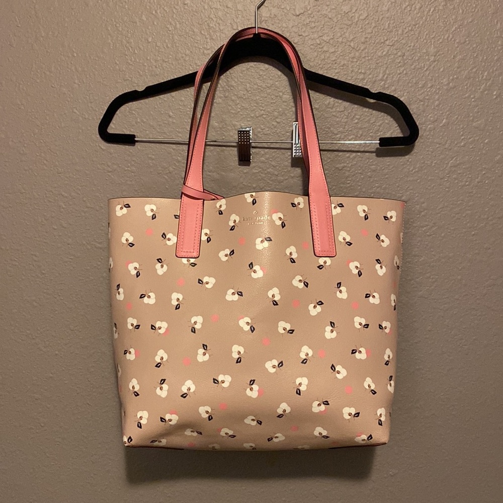 Kate Spade reversible leather tote